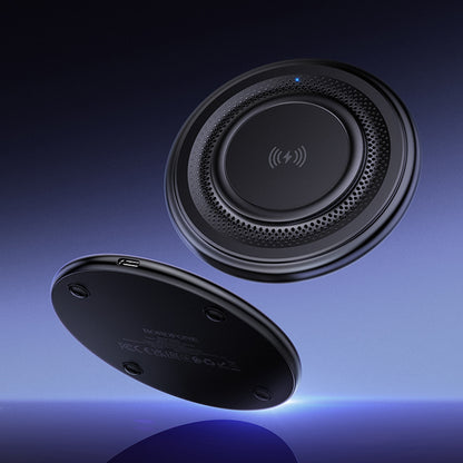 Bezdrôtová sieťová nabíjačka Borofone BQ40 Crown, 15W, 1.67A, Čierna