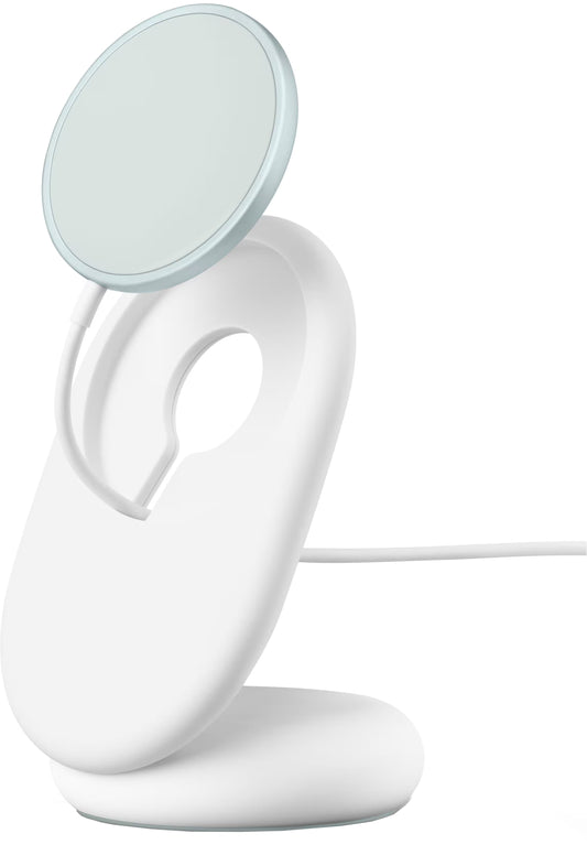 Bezdrôtová nabíjačka s podstavcom Google Pixelsnap, 25W, Modrosivá