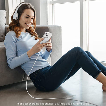 Bezdrôtová nabíjačka ESR HaloLock, 15W, 1.67A, Biela