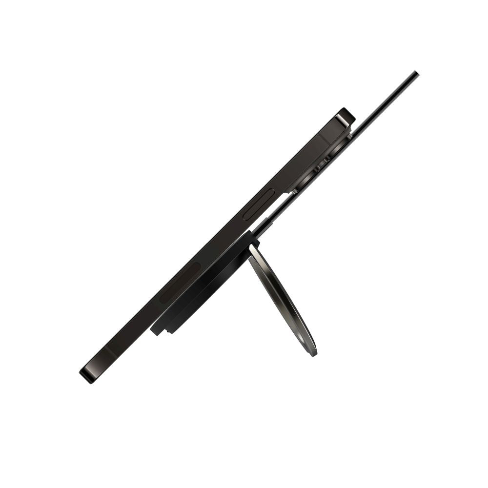 Bezdrôtová sieťová nabíjačka Fixed Ring, 15W, 1.67A, Čierna