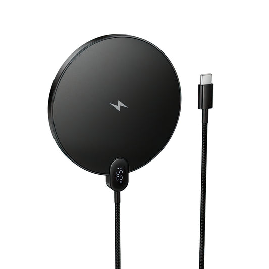 Bezdrôtová nabíjačka HOCO CW62, 15W, 1.67A, Čierna