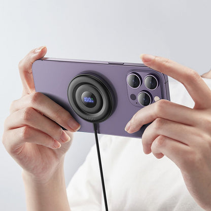 Bezdrôtová sieťová nabíjačka HOCO CW61, 15W, 1.67A, Čierna