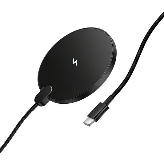 Bezdrôtová nabíjačka HOCO CW62, 15W, 1.67A, Čierna