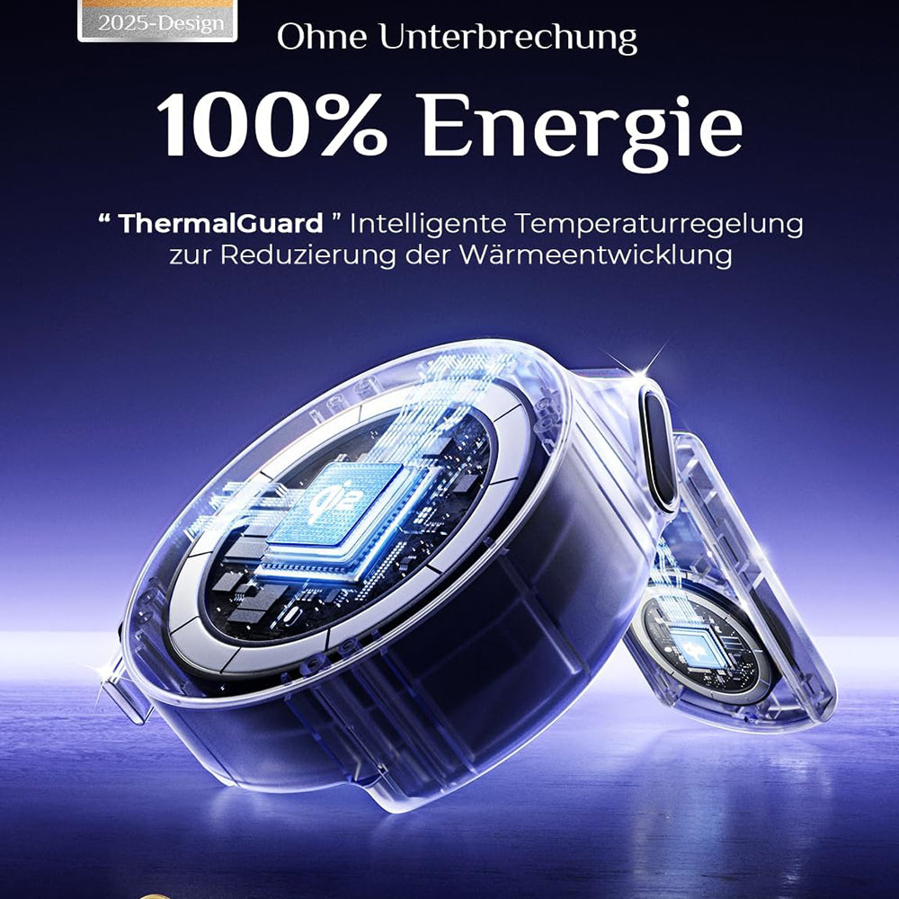 Bezdrôtová sieťová nabíjačka Lisen W103 3v1, 7.5W, 1.1A, Čierna YL0324090008