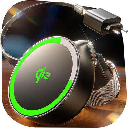 Bezdrôtová sieťová nabíjačka Lisen W103 3v1, 7.5W, 1.1A, Čierna YL0324090008