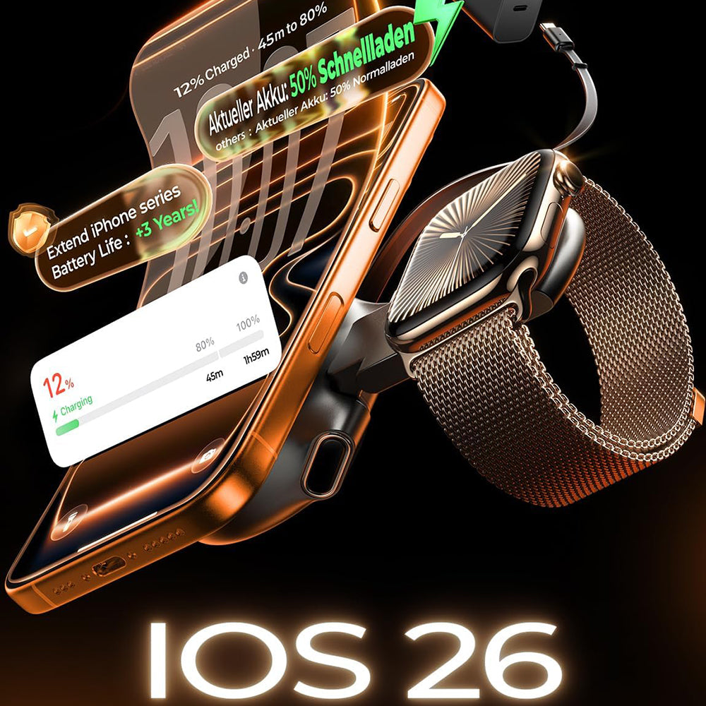 Bezdrôtová sieťová nabíjačka Lisen W103 3v1, 7.5W, 1.1A, Čierna YL0324090008