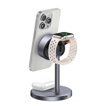 Bezdrôtová nabíjacia stanica McDodo CH-2462 Swan 3v1, 22.5W, 1.67A, čierna