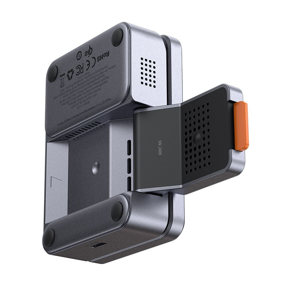 Bezdrôtová nabíjačka McDodo CH-5192 3v1, 22.5W, 1.67A, Sivá