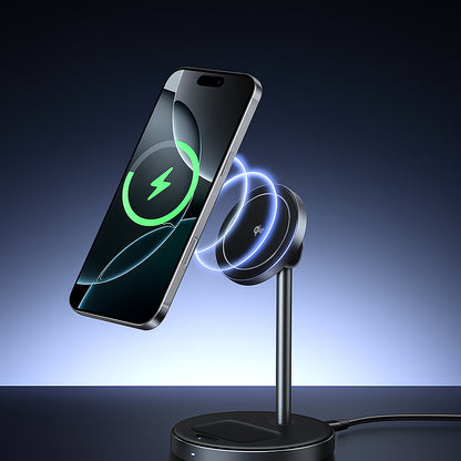 Bezdrôtová sieťová nabíjačka UGREEN W710 3v1, 20W, 1.67A, 1 x USB-C, Čierna
