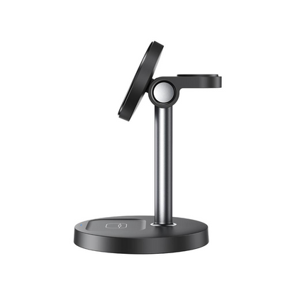 Bezdrôtová sieťová nabíjačka XO Design CX038 3v1, 15W, 1.67A, Čierna