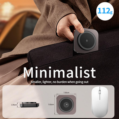 Bezdrôtová nabíjačka XO Design CX035 3v1, 15W, 1.67A, Čierna