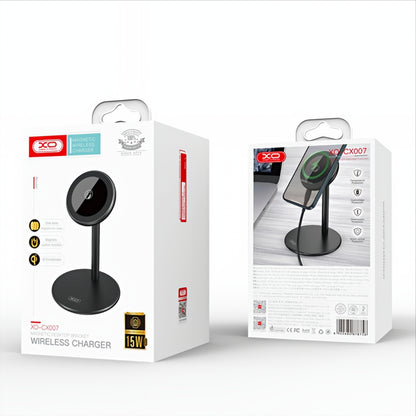Bezdrôtová nabíjačka XO Design CX007, 15W, 1.67A, Čierna