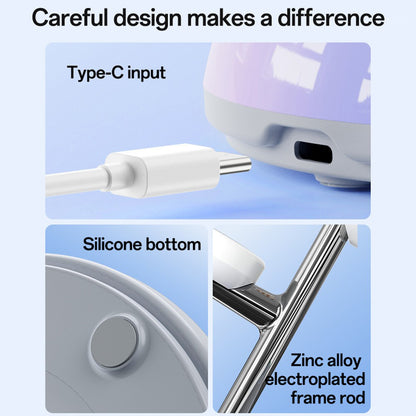 Bezdrôtová nabíjačka Yesido DS31 3v1, 15W, 1.67A, Biela