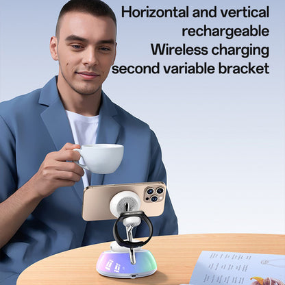 Bezdrôtová nabíjačka Yesido DS31 3v1, 15W, 1.67A, Biela