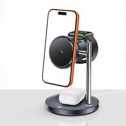 Bezdrôtová nabíjačka Yesido DS40 3v1, 25W, 1.67A, čierna