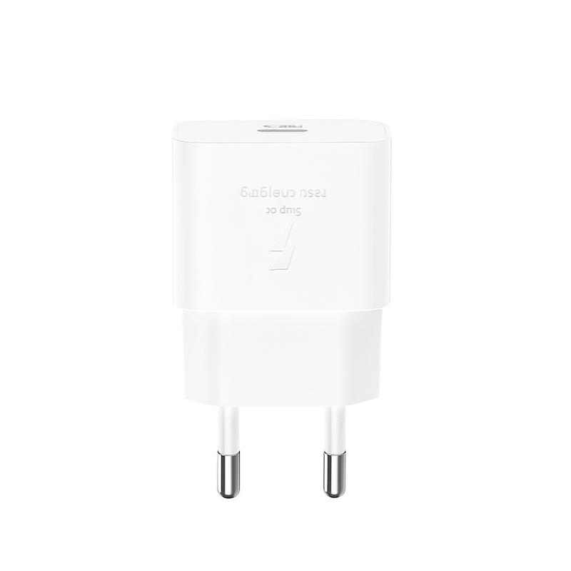 Sieťová nabíjačka XO Design L167, 25W, 3A, 1 x USB-C, Biela