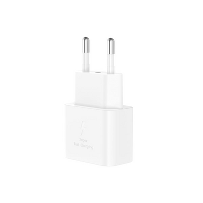 Sieťová nabíjačka XO Design L167, 25W, 3A, 1 x USB-C, Biela