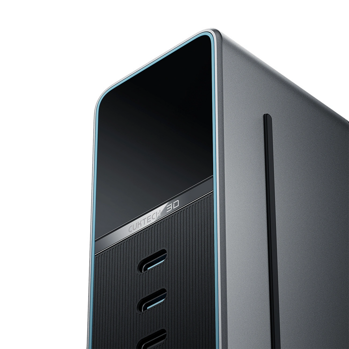 Nabíjačka stanica Cuktech TA3005U, 300W, 1 x DC - 1 x USB-A - 3 x USB-C, sivá