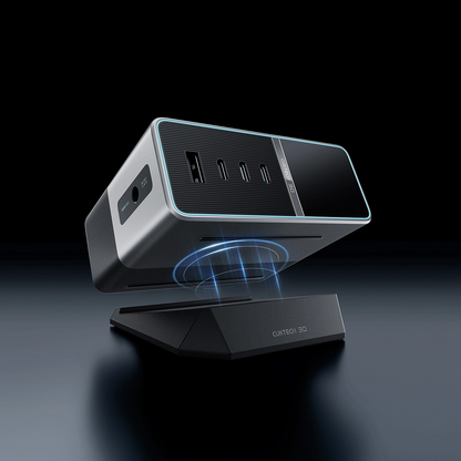 Nabíjačka stanica Cuktech TA3005U, 300W, 1 x DC - 1 x USB-A - 3 x USB-C, sivá