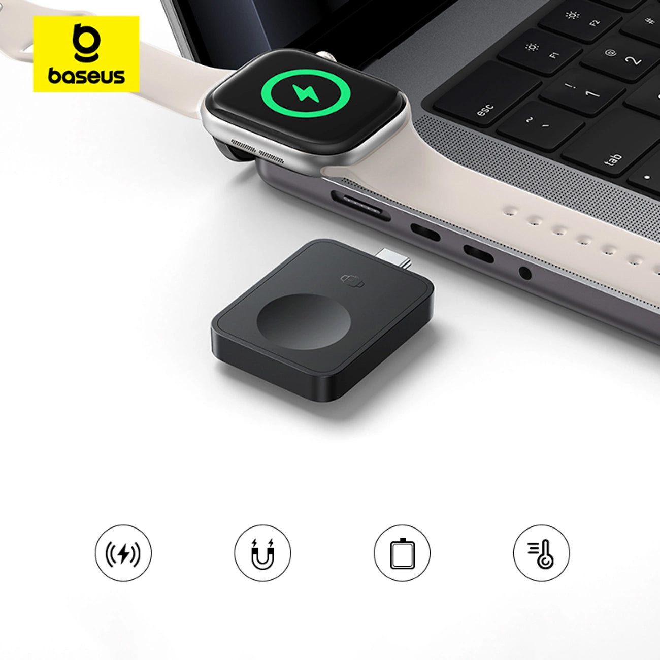 Bezdrôtová nabíjačka Baseus MagPro pre Apple Watch Series