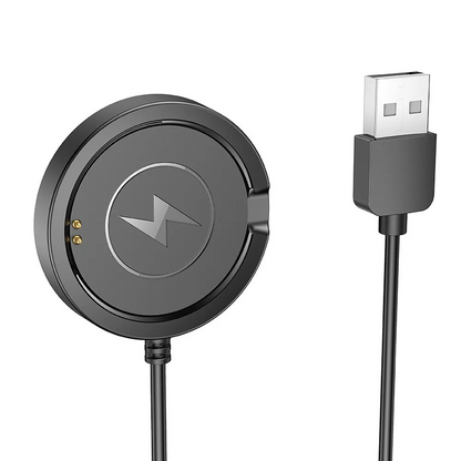 Nabíjací kábel pre Smartwatch HOCO Y22, USB-A, Čierny