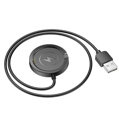 Nabíjací kábel pre Smartwatch HOCO Y22, USB-A, Čierny
