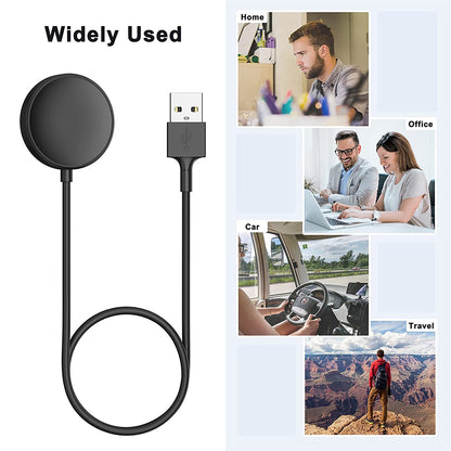 Bezdrôtová nabíjačka Techsuit TSC12 pre Samsung Galaxy Watch Series, USB-A, Čierna