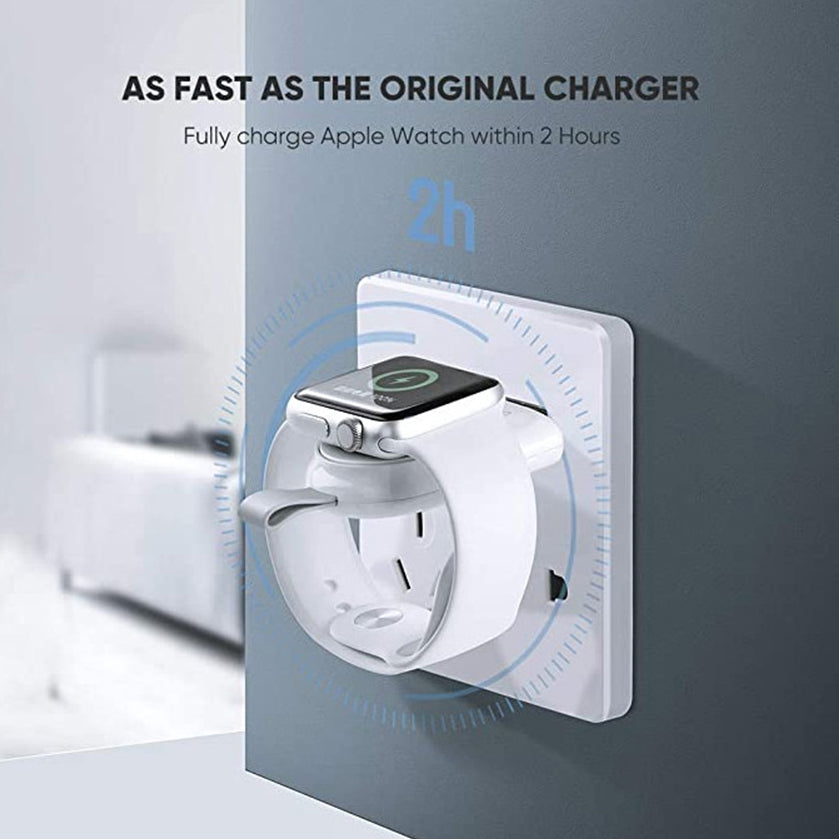 Bezdrôtová nabíjačka UGREEN pre Apple Watch Series, Biela