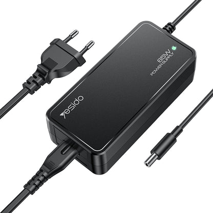Nabíjačka Yesido CG11E, 65W, univerzálna, čierna