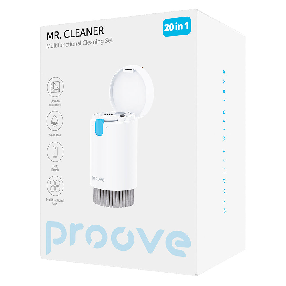 Čistiaci prístroj Proove Mr.Cleaner, 20v1, Biely