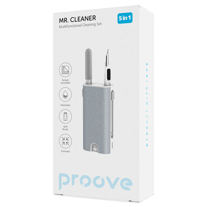 Čistiaci nástroj Proove Mr.Cleaner, 5v1, biely