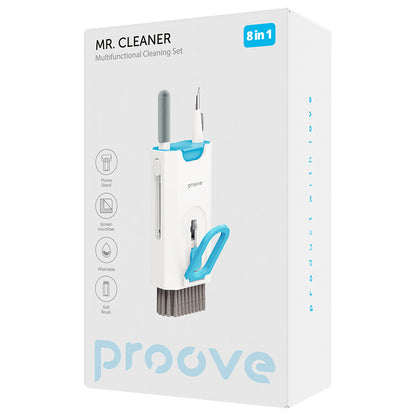 Čistiaci nástroj Proove Mr.Cleaner, 8v1, biely