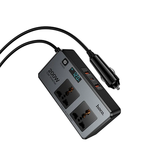 Autoelektrický menič HOCO Z66, 200W