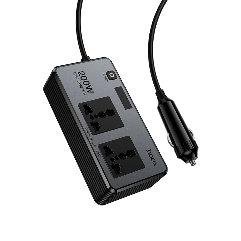 Autoelektrický menič HOCO Z66, 200W
