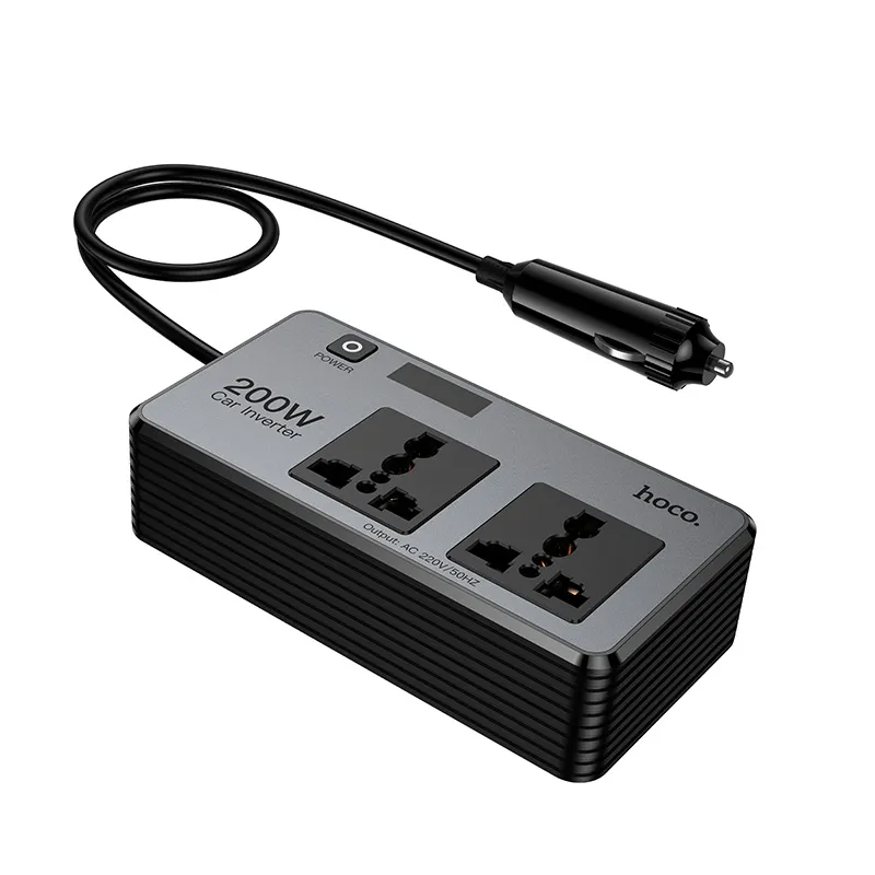 Autoelektrický menič HOCO Z66, 200W