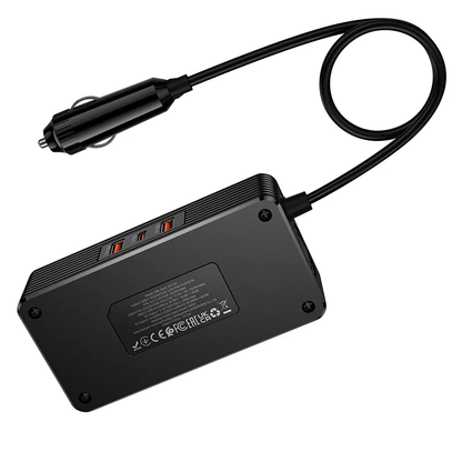 Autoelektrický menič HOCO Z66, 200W