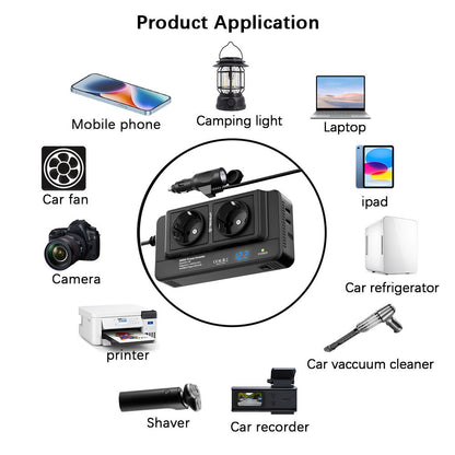 Autoinverter Techsuit PowerDriveX, 200W