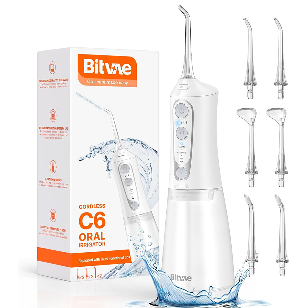 Ústna sprcha Bitvae C6, biela