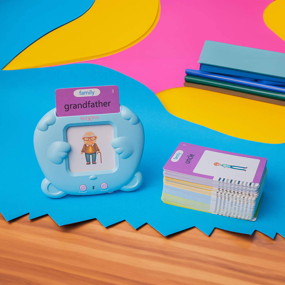 MaXlife MXLD-100 Educational Toy for Learning English Words, Blue