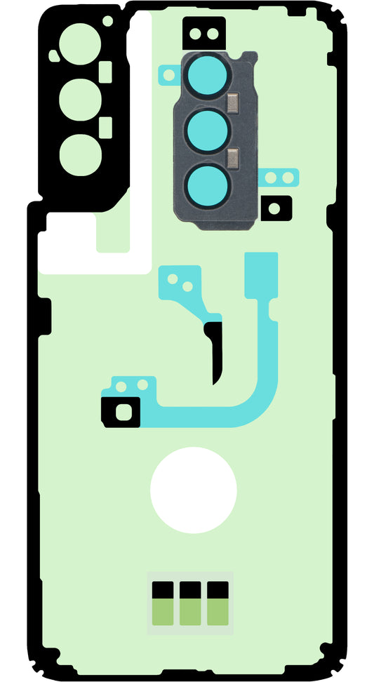 Kit Adeziv Capac Baterie Samsung Galaxy S21+ 5G G996, Service Pack GH82-24565A