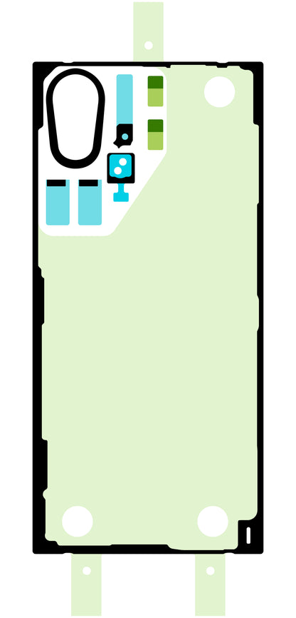 Kit Adeziv Capac Baterie Samsung Galaxy S22 Ultra 5G S908, Service Pack GH82-27490A