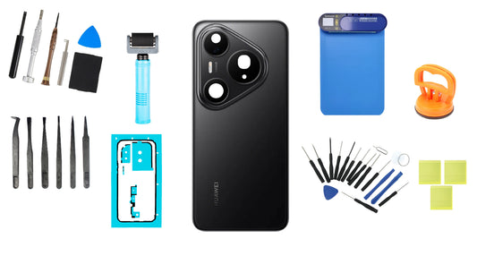 Sada krytu batérie Huawei Pura 80 Pro Glazed Black Service Pack a špeciálne servisné nástroje