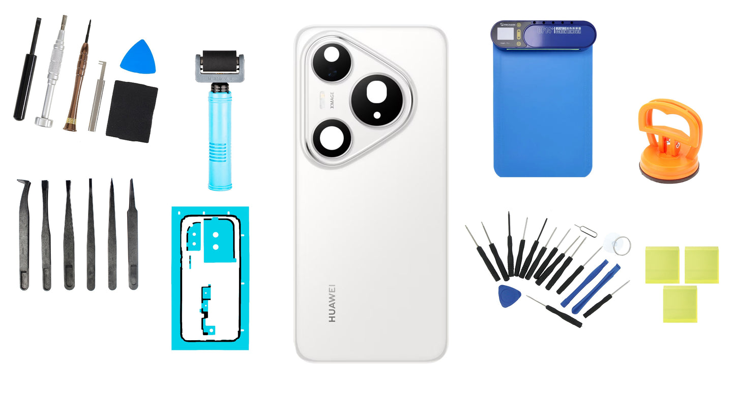 Sada krytu batérie Huawei Pura 80 Pro Glazed White Service Pack a špeciálne servisné nástroje