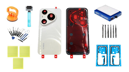 Súprava zadného krytu batérie Huawei Pura 90s Pro Max Blush Gold Service Pack a špecializované servisné nástroje