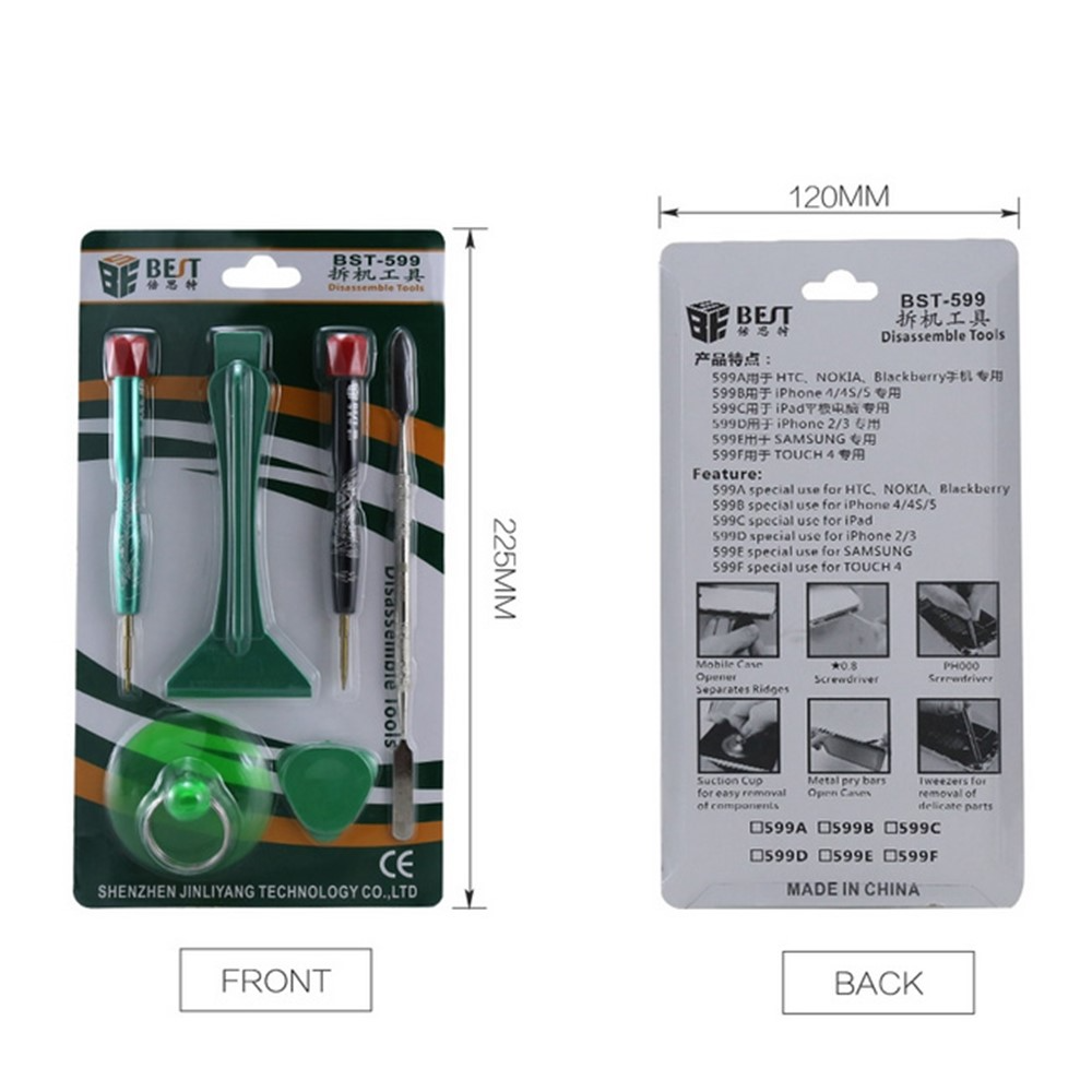 Sada na opravy Best BST-599, 6v1