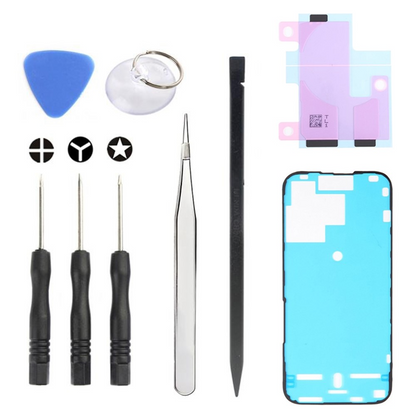 Sada na opravu Jiafa JF-8162 na výmenu batérie Apple iPhone 15 Pro, 9v1