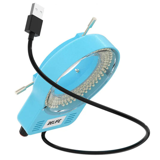 Lampa Relife RL-033M pre mikroskop, modrá