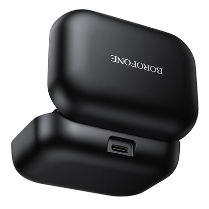 Lavalierový mikrofón Borofone BFK17 Lemai, USB-C, Sada 2 kusy, Čierna
