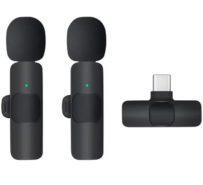 Lavaliera OEM K1, USB-C, Sada 2 kusy, Čierna