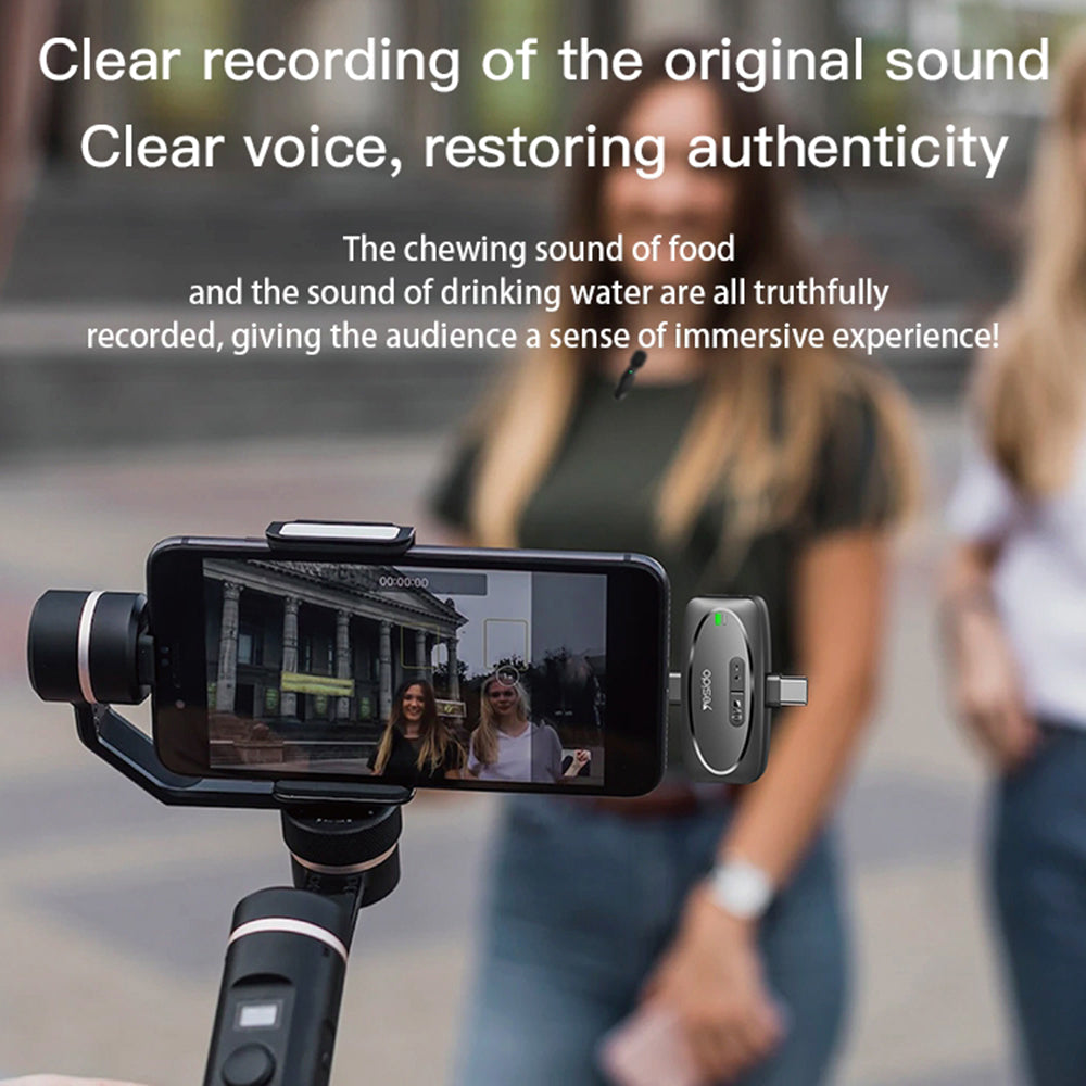 Lavaliera Yesido KR15, USB-C / Lightning, Sada 2 kusy, Čierna